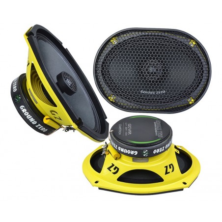 GROUND ZERO GZCF 69SPL Coppia Altoparlanti coassiali alta efficienza a 2 vie 6×9″ (15 x 23 cm)