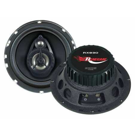 COPPIA Altoparlanti 3 vie 20 cm casse RENEGADE 20CM auto con griglie