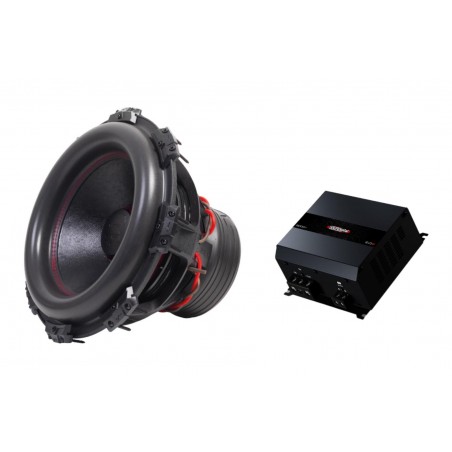 BassPack Power 15SV Con Subwoofer VIBE da 38 + Amplificatore SounDigital Da 3000 Watt Rms