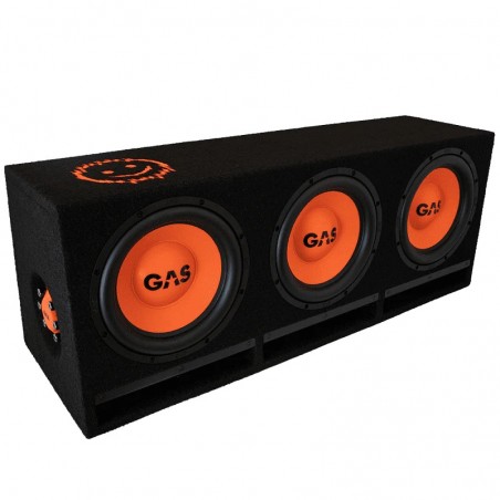 GAS MAD MAD B2-310 Subwoofer Triplo 25 Cm In Cassa Reflex Sub 900 Watt rms BOX 3x10"