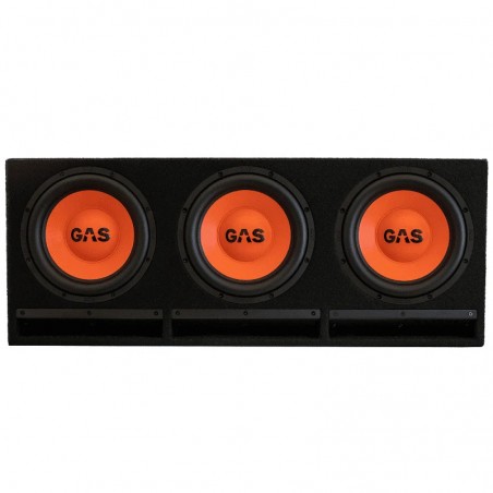 GAS MAD MAD B2-310 Subwoofer Triplo 25 Cm In Cassa Reflex Sub 900 Watt rms BOX 3x10"