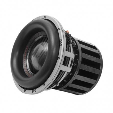 GAS Car Audio CMP S3-12D1N Extreme Subwoofer 30cm 8000 Watt Rms 2x1Ω /  2x0.5Ω