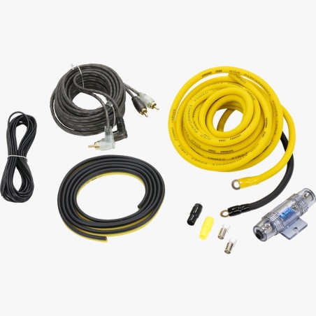 GZPK 20XLC-II Ground Zero cavo alimentazione portafusibile cavi completo 20mm