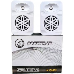 Bass Face SPLBOX.2 Coppia diffusori multiuso in ABS IP65 con staffe incluse
