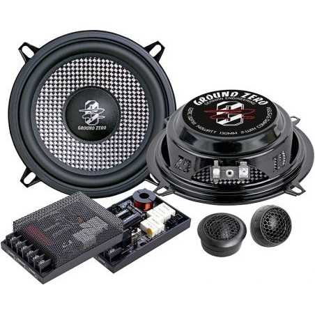 Ground Zero GZRC 130FXII  kit 2 vie 13 cm predisposizione auto