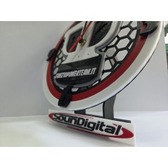 ClockSubby' SD Orologio da Muro con base da Tavolo realizzata in 3d con Logo a scelta.