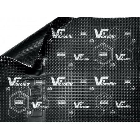 VB INSONORIZZANTE 4,37m² 25 Pannelli Spessore 1,5mm da 50x35cm  smorzante per AUTO