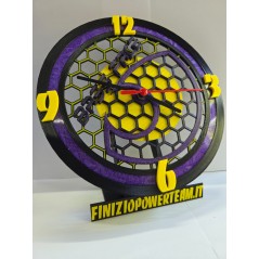 ClockSubby' SD Orologio da Muro con base da Tavolo realizzata in 3d con Logo a scelta.
