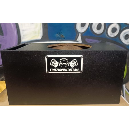 BassBox 38 Per Subwoofer 38 Cm In Cassa Reflex Da 98 Litri