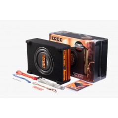 EDGE EDS10ADSP-E4 Subwoofer Da 25 Amplificato Con DSP Sub Attivo 900 Watt In Cassa Reflex Kit Cavi Incluso