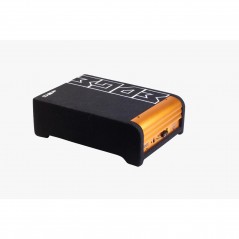 EDGE EDS10ADSP-E4 Subwoofer Da 25 Amplificato Con DSP Sub Attivo 900 Watt In Cassa Reflex Kit Cavi Incluso