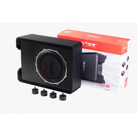 VIBE BA10SQ-V4 Subwoofer In Cassa Flat Sottile 300 Watt Rms