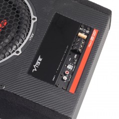VIBE OPTISOUNDAUTO10A-V4 Subwoofer Amplificato Ultra Piatto Da Sotto Sedile Auto