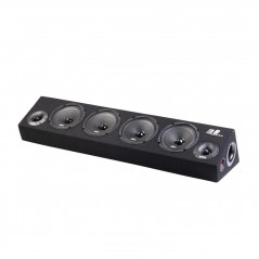 EDGE EDBPB6-E5 Sistema Altoparlanti A 2 Vie In Box Reflex Kitipo 4 Woofer 2 Tweeter Con Filtri