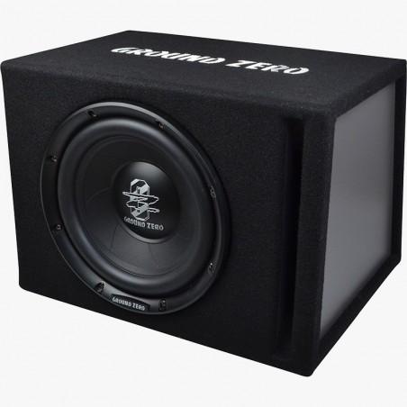 BassPack Ground Zero GD 4 Subwoofer da 25 In cassa + Amplificatore SounDigital  400 watt rms