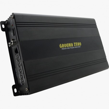 Ground Zero GZIA 1500.1 Amplificatore per Subwoofer 1500 Watt RMS Classe D