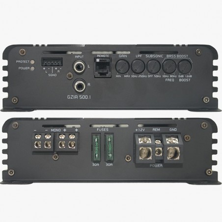 Ground Zero GZIA 500.1 Amplificatore per Subwoofer 580 Watt RMS Classe D