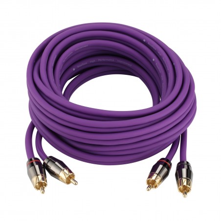 BASS FACE EVO-4M  Cavo Rca 4 Metri High Quality OFC Connettori Pro