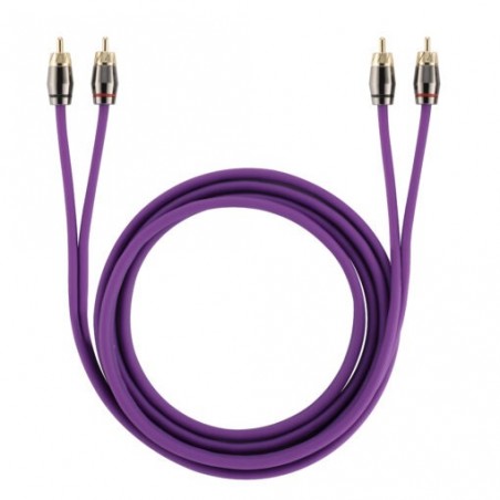 BASS FACE EVO-2M Cavo Rca 2 Metri High Quality OFC Connettori Pro