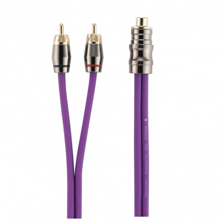 BASS FACE EVO-2M1F COPPIA Sdoppiatore Rca a Y Professionale  2 maschi 1 femmina Top Quality