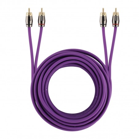 BASS FACE EVO-5M Cavo Rca 5 Metri High Quality OFC Connettori Pro