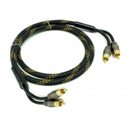 Ground Zero GZCC 0.5X-TP Cavi RCA 0.5 Mt High Quality  Cavo Rca Auto Alta Qualita
