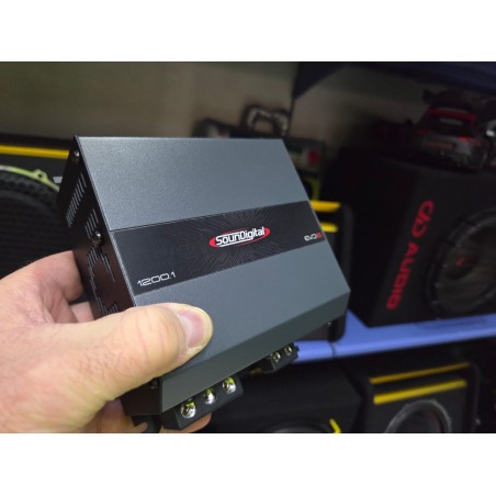 SounDigital SD 1200.1 EVO6 1200 Watt Rms 1Ω Amplificatore Mono Full Range