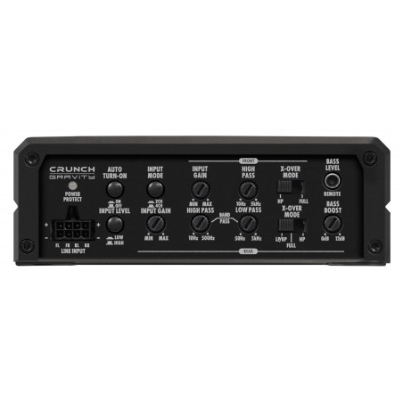 CRUNCH GTX1600.4D Amplificatore 4 Canali Classe D 800 Watt Rms