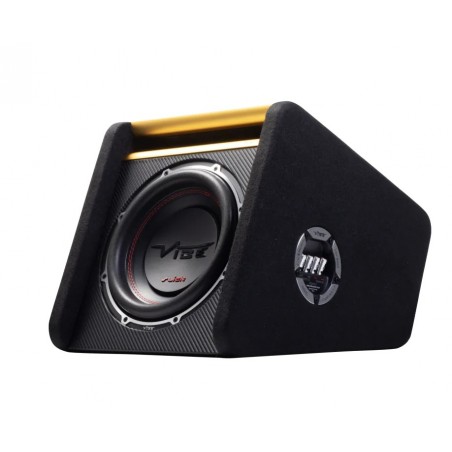 VIBE SLICKMIT10-V3 Subwoofer 25 Cm Design Box In Cassa Reflex Sub 1500 Watt Compact