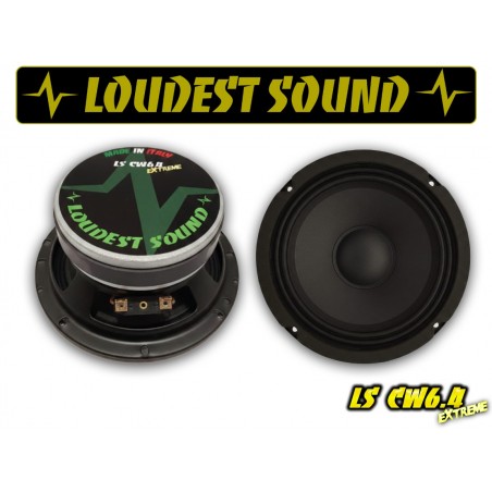Loudest Sound LS CW6.4 EXTREME COPPIA Mid Woofer 16 Cm 500 Watt