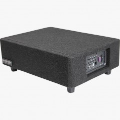 Ground Zero GZCS 25SUB-ACT Subwoofer Amplificato Compatto In Cassa Salvaspazio Attivo