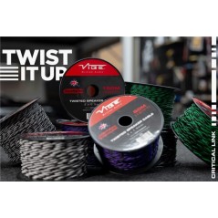 Bobina 150 Metri Cavo Di Qualità 2 X 0,5mm OFC 100% RAME Cavi Casse Bipolare Nero/Bianco Vibe Audio