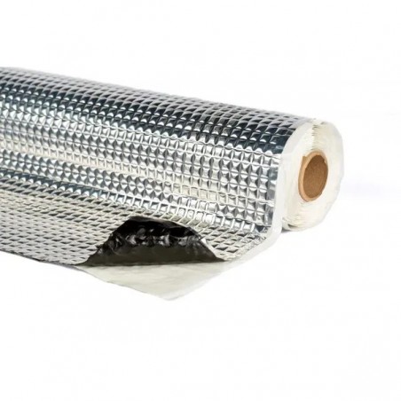 A-Conn. by GAS Rotolo Insonorizzante fonoassorbente in alluminio butilico 2 mm 2 m² - 50cm. x 4 mt.
