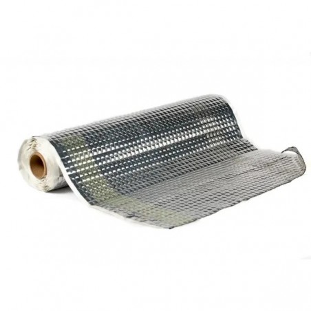 A-Conn. by GAS Rotolo Insonorizzante fonoassorbente in alluminio butilico 2 mm 2 m² - 50cm. x 4 mt.