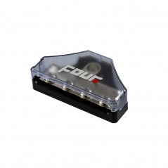 FC221 Terminale batteria positivo Bullone 4xM8 Adatto per l'installazione su batterie con perni filettati