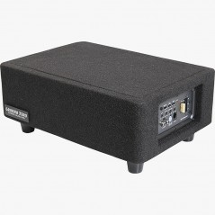Ground Zero GZCS 20SUB-ACT Subwoofer Amplificato Compatto In Cassa Salvaspazio Attivo