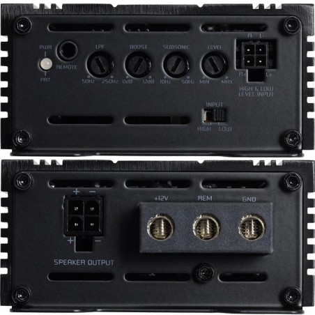 Ground Zero GZRA 700.1 MICRO Amplificatore Per Subwoofer 700 Watt RMS Monofonico