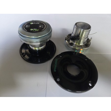 BASS FACE TW/NeoThree4FL COPPIA Small DRIVER 1" Neodymium 110 Watt 103db Con Flange Slim INCLUSE