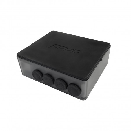 Portafusibile FC424 Con Distributore Di Masse Impermeabile* Antischizzo Con 4 Ingressi 50mm e 8 Uscite 20 Mm  4 Fusibili Inclusi