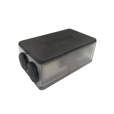 FC422 Portafusibile Impermeabile* Antischizzo Con 2 Ingressi 50mm E 2 Uscite 22 Mm 2 Fusibili Inclusi