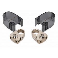 AC CMB COPPIA Morsetti batteria positivo e negativo con connettore M8 e 2 connessioni da 10 mm² Terminali batteria