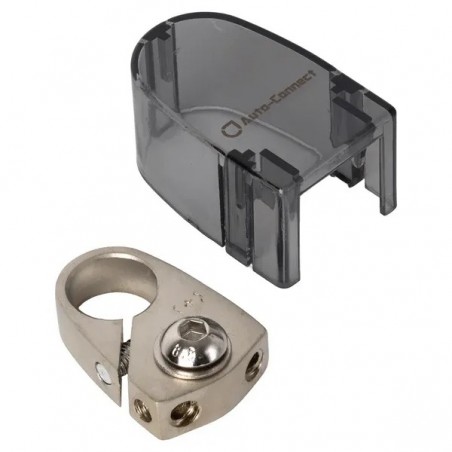 AC CMB COPPIA Morsetti batteria positivo e negativo con connettore M8 e 2 connessioni da 10 mm² Terminali batteria