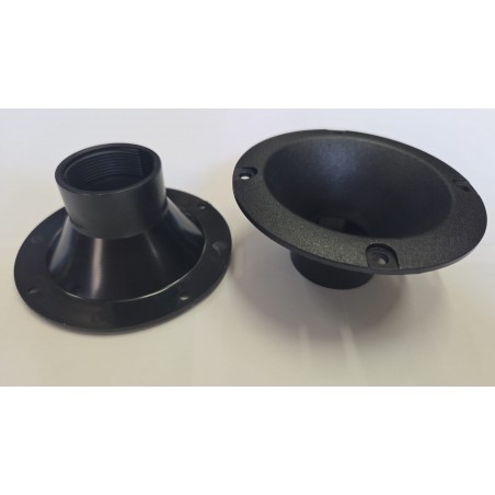CHESS AUDIO DIP95 COPPIA Flange 95mm Per DRIVER Con Attacco A Filettature "A Vite" Horn Flangia