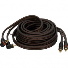 Kit 3 Coppie Cavi RCA Ground Zero 5 mt GZCC 5.3X Cavo Tripla Schermatura auto