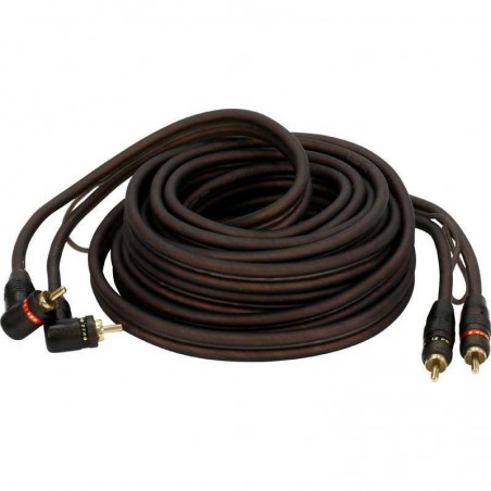 Kit 3 Coppie Cavi RCA Ground Zero 5 mt GZCC 5.3X Cavo Tripla Schermatura auto