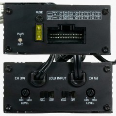 Ground Zero GZRA 65.4-MICRO Amplificatore 4 Canali 300 Watt RMS Ultra Compatto