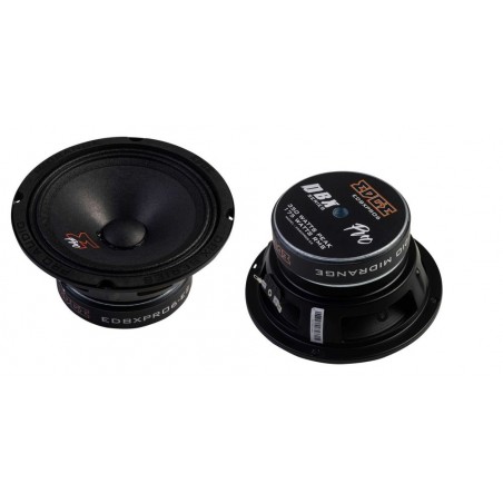EDGE EDBXPRO6-E2 COPPIA MidWoofer 16cm 350 Watt Predisposizione Auto 165mm