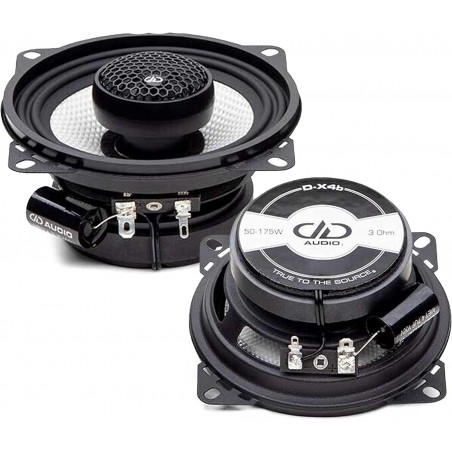 DD Audio D-X4b Coppia Altoparlanti Coassiali 2 Vie 10 Cm Alta Efficienza