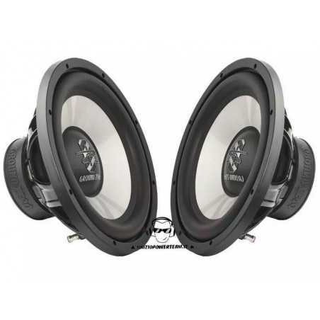 COPPIA Subwoofer Ground Zero 30 cm 4Ω GZIW 300X-II sq spl 2 SUB doppio 30 auto