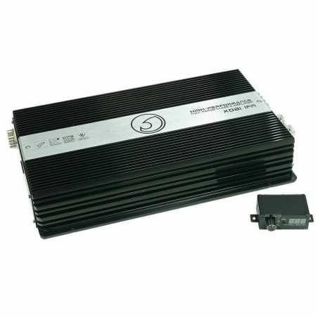 Amplificatore Bass Face XDB1.1 FR 2400 Watt rms Classe D Full Range voltometro